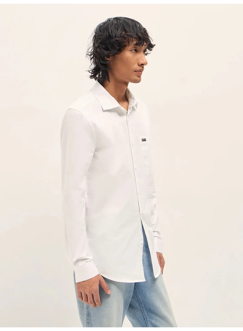 THE BEAR HOUSE Men’s Long Sleeve Shirt – Classic, Comfortable and Stylish Essential for Work, Travel or Casual Outings