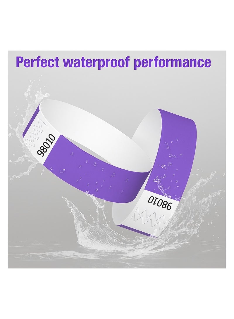 PRINTSHOP4ME Paper Wristbands For- Admission-VIP Access-Concerts-School Activities-Games And Parties-Event Wristbands - Image 3