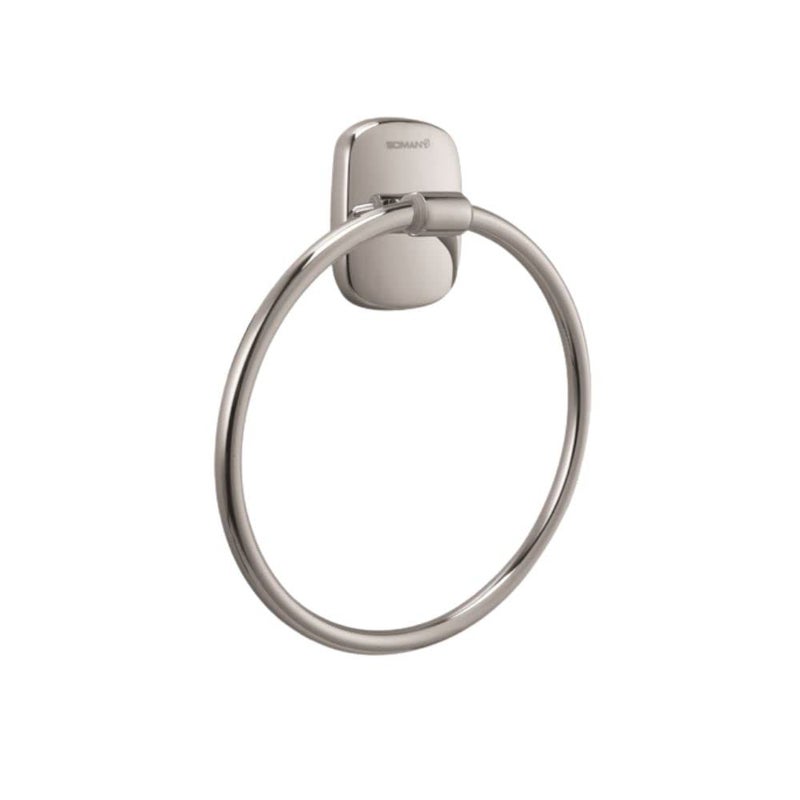 Somany Bathware Somany Pinnacle Plus Brass Bath Towel Ring Holder for Bathroom/Wash Basin/Napkin-Towel Hanger/Bathroom Accessories - Image 1