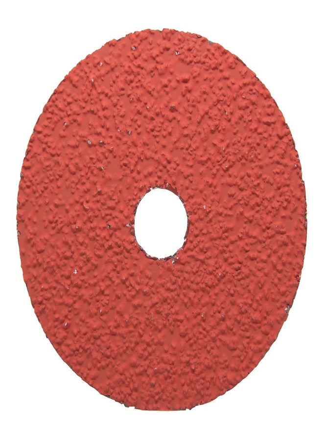 كاشطة القياس أقراص صنفرة Benchmark Abrasives مقاس 5 بوصات مصنوعة من ألياف الراتنج السيراميكي للصنفرة والتقشير على الخشب والألياف الزجاجية والصلب والمعادن، مقاس 7/8 بوصة، أقراص صنفرة لطحن الزوايا، عبوة من 25 قرصًا - 36 حبيبة - Image 3