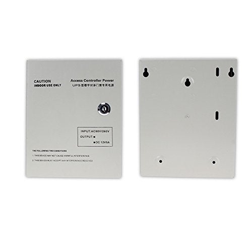LIBO Smart Home AC90V/260V 5A Access Control Power Supply Box DC12V UPS Backup Battery for All Kinds of Electric Door Lock with Time Delay - Image 2