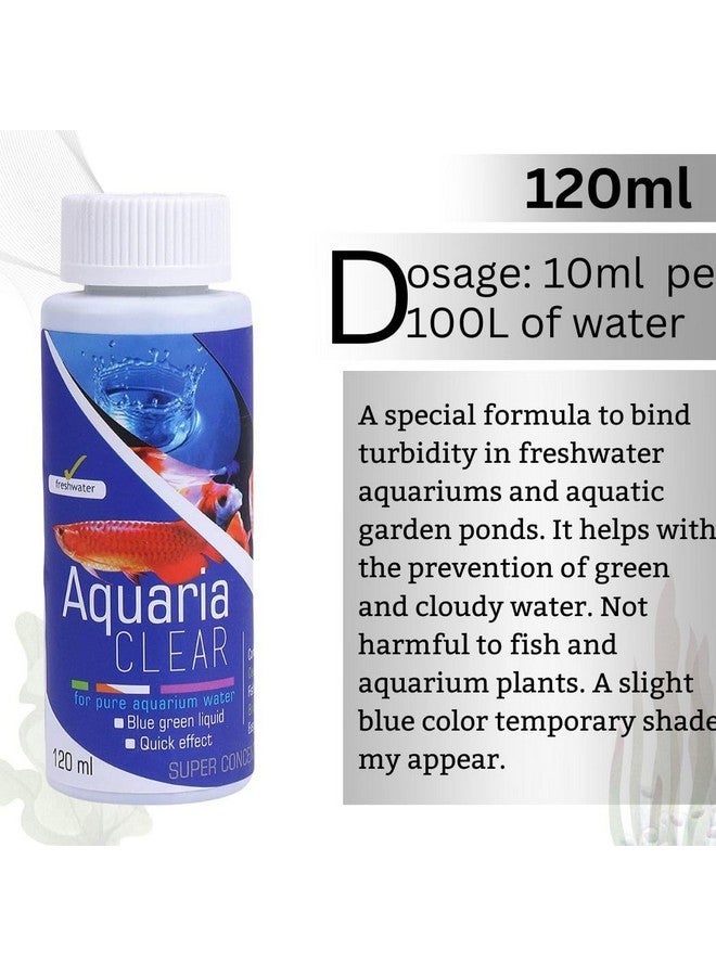 Generic Aquatic Remedies Plant Fertilizer Combo Of 3 - (Aquaria Clear 120Ml + Plant Food + Health Formula 220Ml Each), Aquarium Medicine | Suitable For Fresh & Salt Water With Free Key Ring  - Image 5