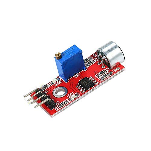 DEVMO 5PCS Microphone Sensor High Sensitivity Sound Detection Module Compatible with Ar-duino PIC AVR - Image 2