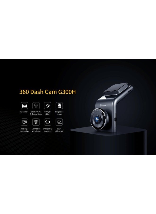 بوتسلاب كاميرا سيارة Botslab G300H Plus بدقة 4K مع كاميرا خلفية 1080P وGPS - Image 4