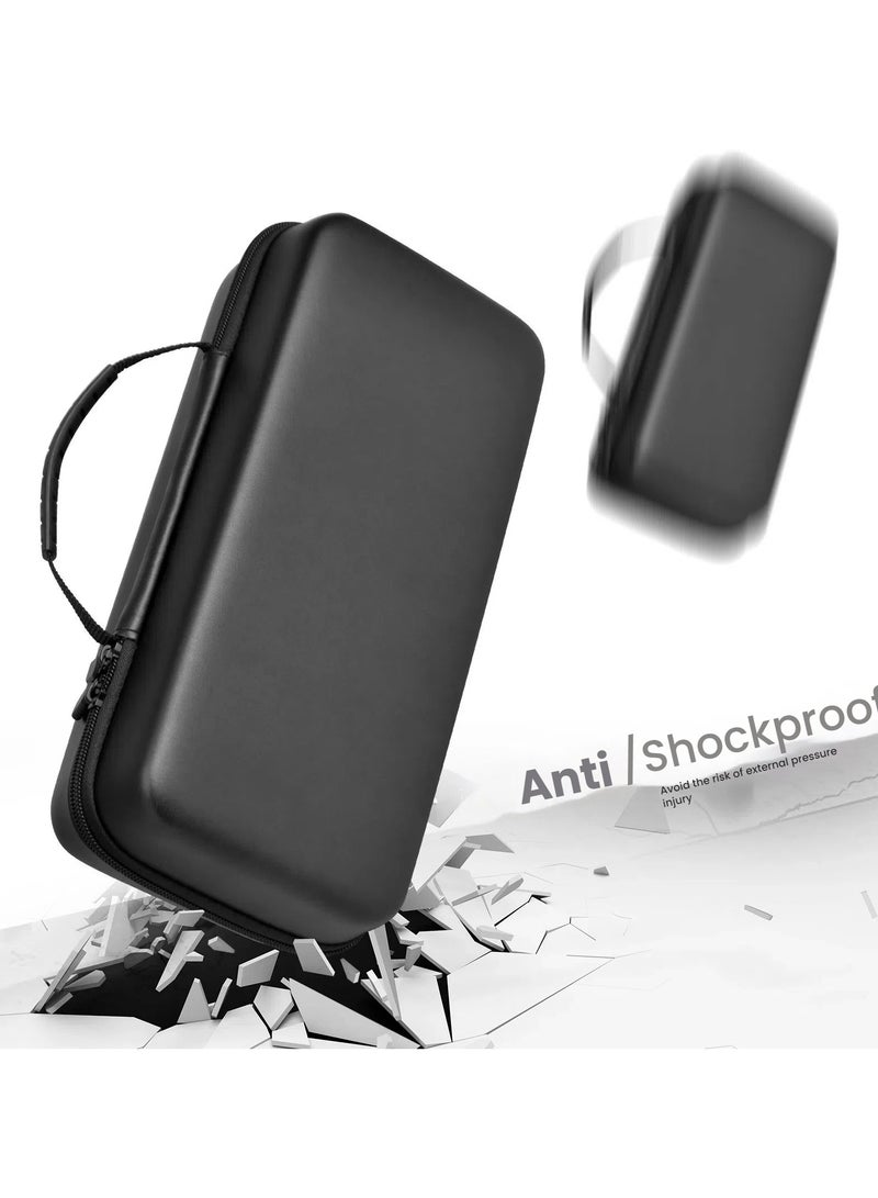 Carrying case for Legion Go S, waterproof and drop-proof carrying case with EVA leather pattern, zoned protection + portable travelling - Image 2