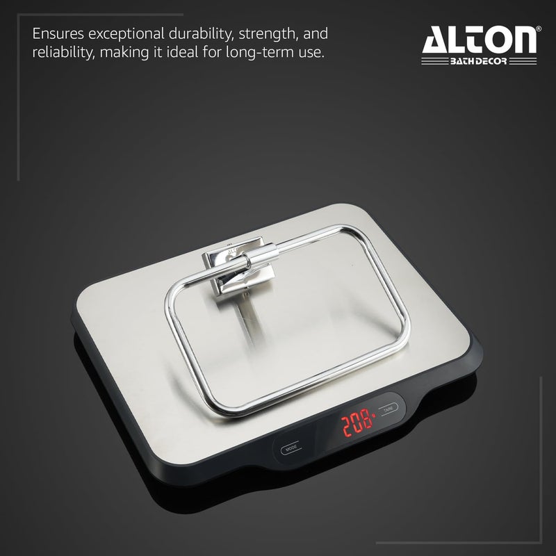ALTON AQD30505, Stainless Steel, Towel Ring/Napkin Ring/Napkin Holder/Towel Hanger/Bathroom Accessories (Chrome) - Image 3