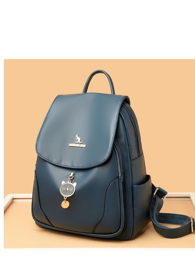 Generic - A luxurious Small Backpack for Women, a perfect combination of elegance and functionality and made of high-quality materials. It features a modern design that combines simplicity and distinction and comes with ideal dimensions to fit all your daily needs, with enough space to carry essential items. - Image 1