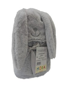 Mora spain Mora Baby Blanket - Pompon Rabbit Color :Grey.  - Image 5