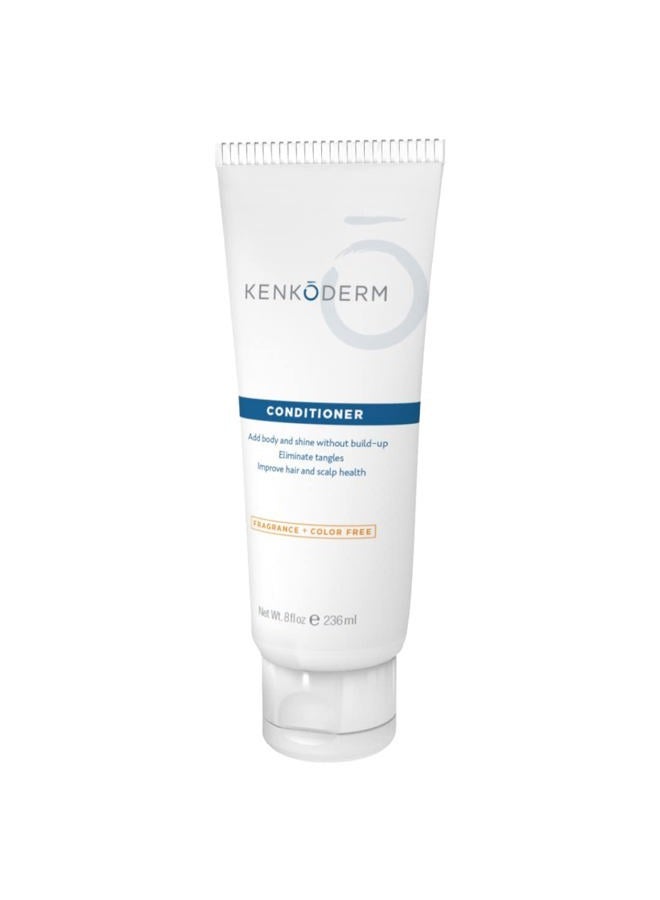 KENKODERM Conditioner for Sensitive Hair and Skin - 8 oz | 1 Tube | Dermatologist Developed | Fragrance + Color Free - Image 1