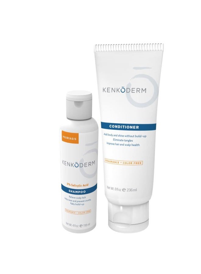 KENKODERM Conditioner for Sensitive Hair and Skin - 8 oz | 1 Tube | Dermatologist Developed | Fragrance + Color Free - Image 3