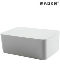 Paper Towel Box with Lid, Paper Drawer, Household Dustproof Tabletop Sealed Wet Towel Box,Rectangular Napkin Facial Tissues Holder Dispenser,Tissue Box Cover Decorative Container for Bathroom,Bedroom