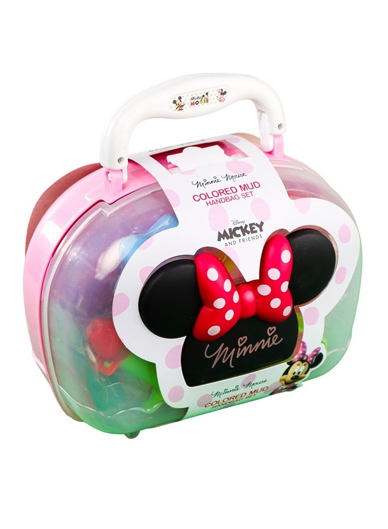 Disney Minnie Mouse Handbag Colored Mud Set - 886  - Image 1
