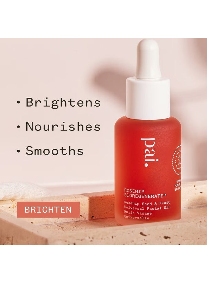 pai Pai Skincare Rosehip Bioregenerate™ Rejuvenating Overnight Face Oil 30ml  - Image 4