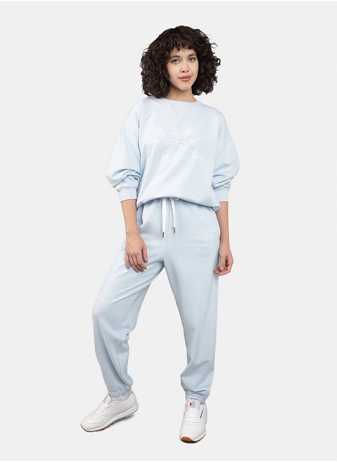 امريكان ايجل Drawstring Wide Leg High Waist Jogger  - Image 1
