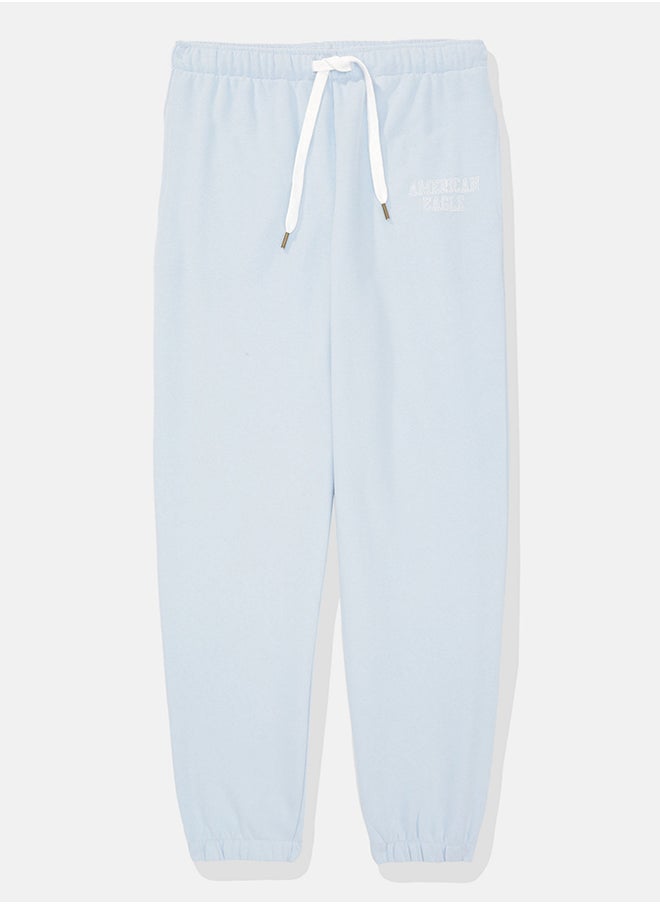 امريكان ايجل Drawstring Wide Leg High Waist Jogger  - Image 4