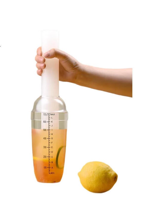 Cliton Shaker Set, Hand-Shaken Lemon Tea And Milk Tea Tools, Cocktail Mixer Set, Ice Crusher Hammer, Muddler, Shaker Bottle - Image 2