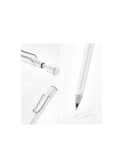 LAMY Lamy safari 0.5mm mechanical pencil white (119-WH) White