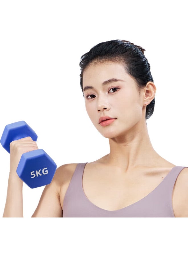 LONGWAY دمبل لانغوي للرجال والنساء، دمبل صغير لتدريب القوة، حديد مصبوب صلب، معدات لياقة بدنية منزلية يالين [حصري لجيد] - Image 3