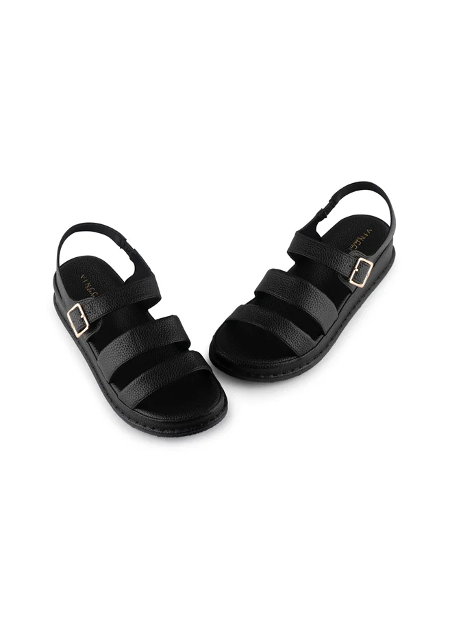Vincci Women Ankle Strap Wedge Sandals