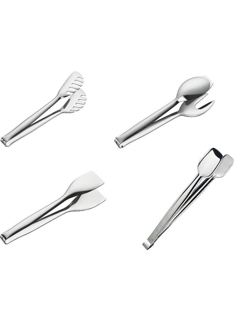 Steel Tongs Set of 4 Serving Tongs - Serving Kit - pzsku/ZD80AD59330BA729094A4Z/45/_/1726146421/e6e1f78f-ba58-438a-9244-751a972a848e