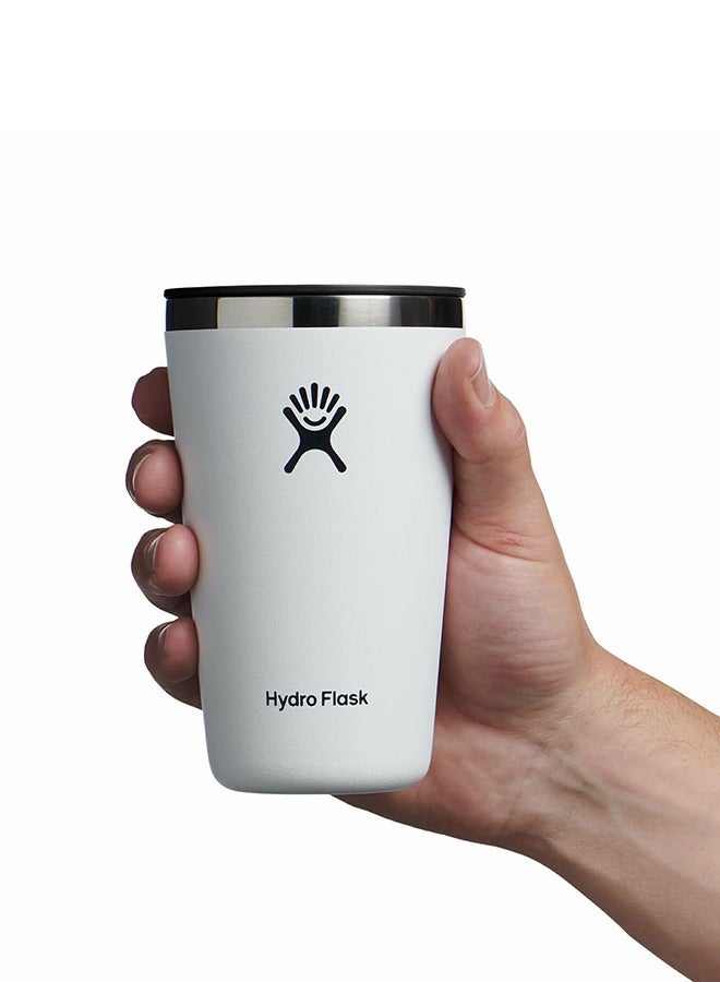 Hydro Flask 16 Oz Stainless Steel All Around Tumbler with Press-in Lid and  BPA-Free - Image 4