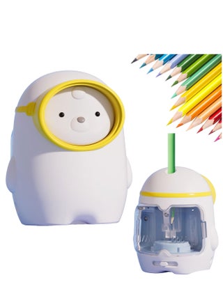 Electric Pencil Sharpener, Auto-Stop Feature and Heavy Duty Helical Blade Pencil Sharpener, USB & Battery Operated 3 Adjustable Sharpening Modes for 6-8mm Diameter Pencils for Student School Office - pzsku/ZD80AEE845BBDADA664FCZ/45/_/1706581099/e2918522-3474-4988-9252-cc0f003f0510