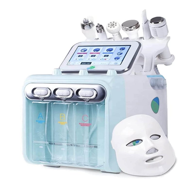 ACi 7 In 1 Hydrafacial Machine Muscle Massage DeviceDouble MotorHydrodermabrasion MachineHydra Facial Microdermabrasion MachineDeep Clear Hydrofacials Machine For SalonsParlourSkin Clinics - Image 1