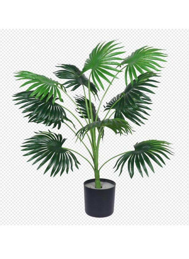 TYCOM Artificial Tree Fake Plants Fake Trees Faux Plants Indoor Realistic Plants for Office Home Room Store Decor Height 70 CM LicualaPalm. 