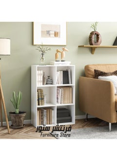 Modern library, height 100 cm - width 70 cm - depth 26 cm, from Furniture Store.