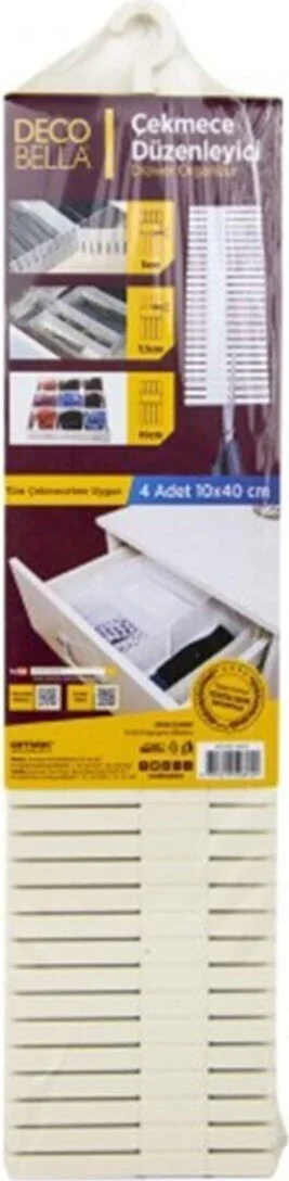 DECOBELLA Drawer Organizer Adjustable Cuttable Drawer Organizer Organizer By Sungur Medikal