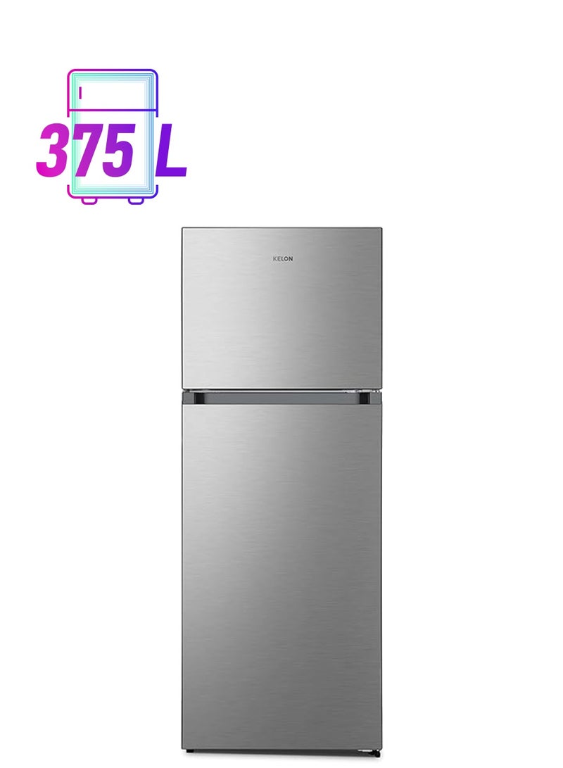 Double Door Top Mount Refrigerator,  Reversible Door 490 L KRD49WRS Silver