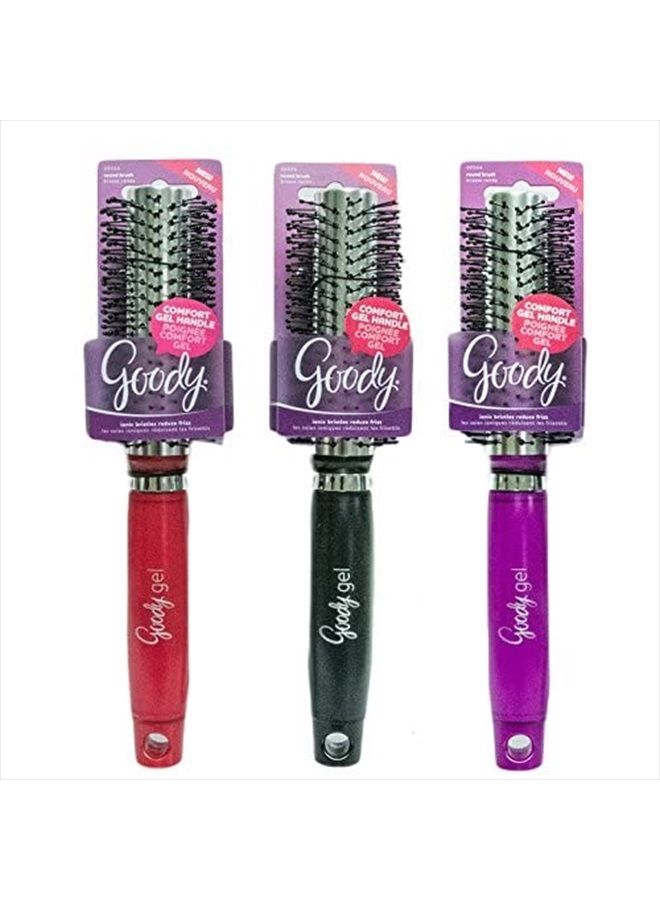 Goody Gelous Grip Round Brush (Colors May Vary) - Image 3