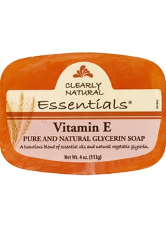 Clearly Natural Glycerine Bar Soap Vitamin E  4 oz