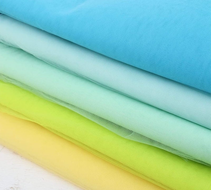 VRB Dec قماش شبكة متعدد الأغراض VRB DecTM 5 متر لتغليف التروسو، ديكور قاعة الحفلات، باقة، تغليف الهدايا، ديكور غرفة البوجا (5 متر، وردي فاتح) - Image 4