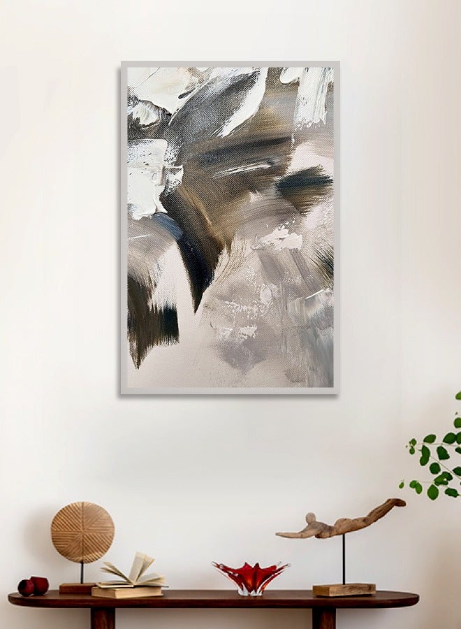 4gdran Canvas Wall Art For Wall Decoration Abstract Design With A Hollow Frame Size 120x80cm One Piece  - Image 3