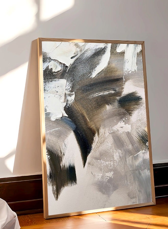 4gdran Canvas Wall Art For Wall Decoration Abstract Design With A Hollow Frame Size 120x80cm One Piece  - Image 5