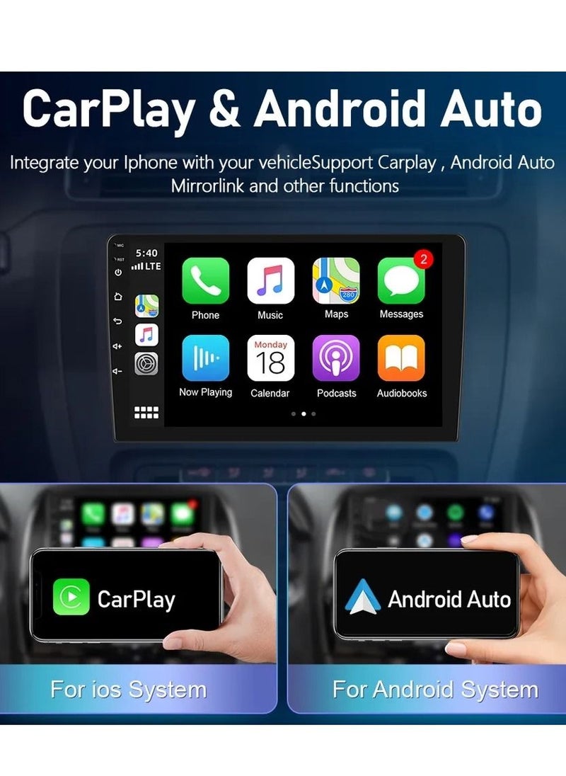 رايموس - شاشة Android لهيونداي إلنترا 2012 2013 ذاكرة وصول عشوائي سعتها 4 جيجا تدعم Apple Carplay Android Auto Wireless QLED شاشة تعمل باللمس دعم بطاقة SIM كاميرا DSP AHD متضمنة الملاحة دون اتصال الدعم عبر الإ - Image 1