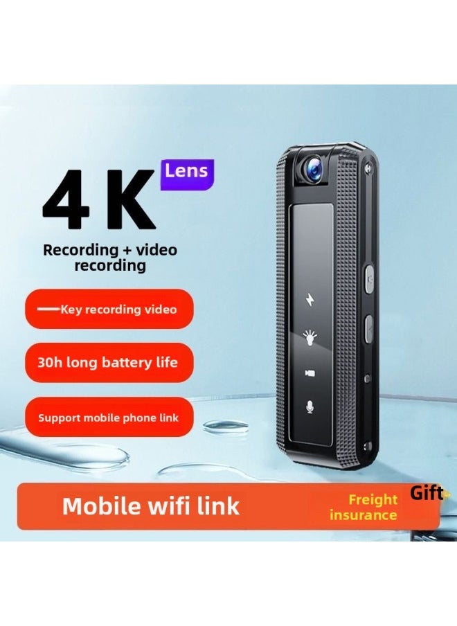 Generic Law Enforcement Recorder Recording Pen With Video Dv Video Recording Function All-In-One Sports Camera Hd Wireless-Body Color:Ultimate Version 64g Card [audio And Video Recording + Night Vision +180 ° Lens Rotation]  - Image 2
