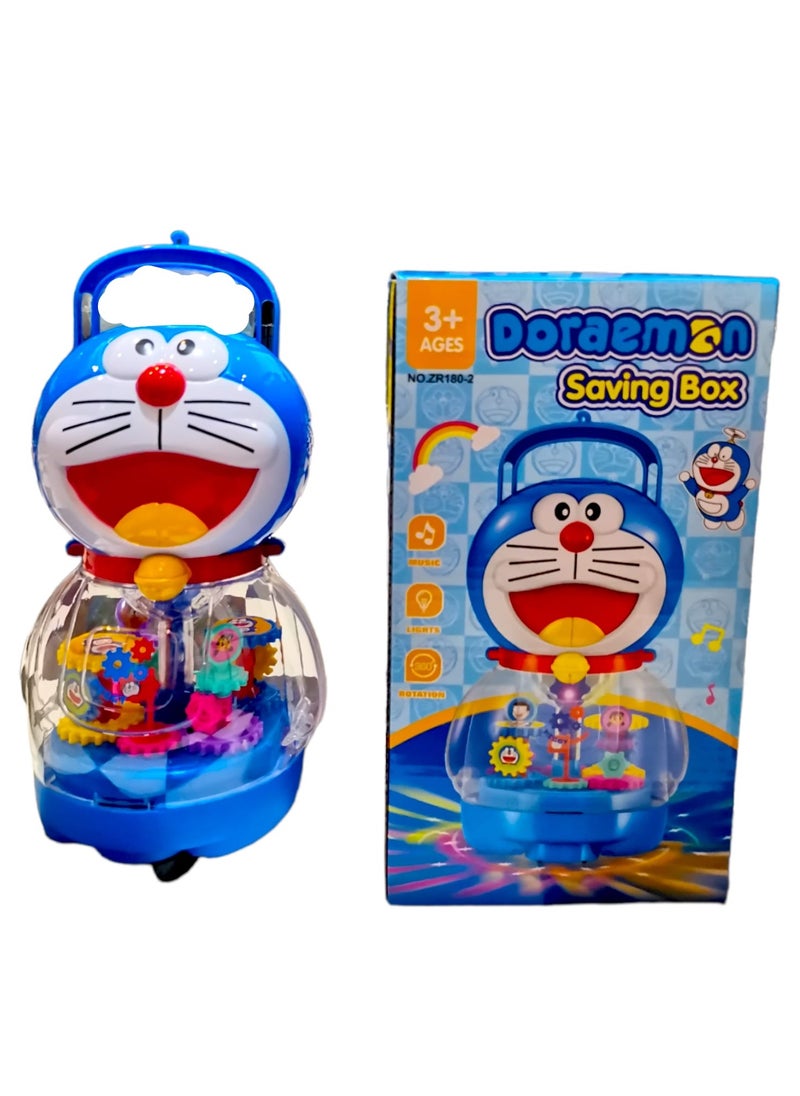 Doraemon Lighted money box with anti-collision sensor for children  - Image 1