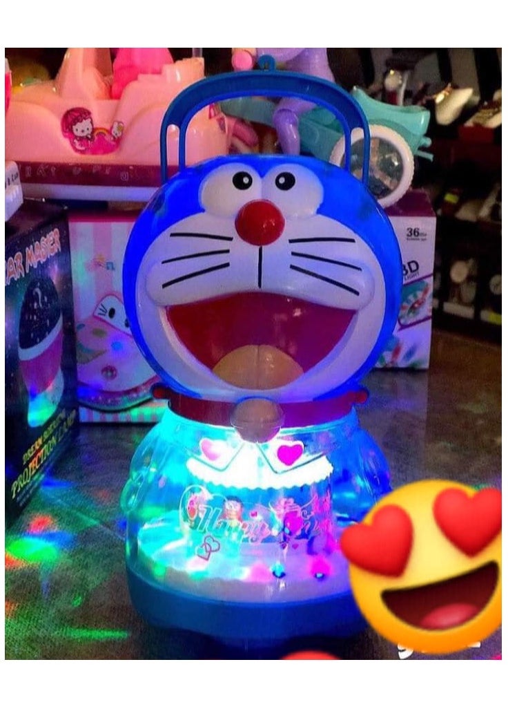 Doraemon Lighted money box with anti-collision sensor for children  - Image 2