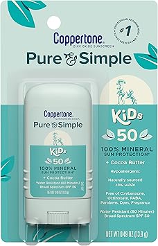 Coppertone Kids Sunscreen Stick SPF 50 05Ounce - Image 1