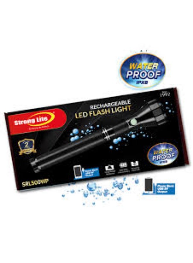 مصباح LED قابل لإعادة الشحن من سترونج لايت SRL500WP