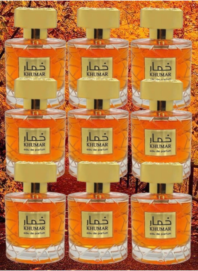 Wadi Al Khaleej 9 Pieces Khumar Perfume 100ml EDP  - Image 1