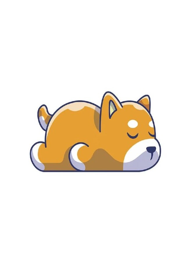 Super Absorbent Anti-Slip Cartoon Mat, For Bathroom And Bedroom, Dog Shape - Image 1