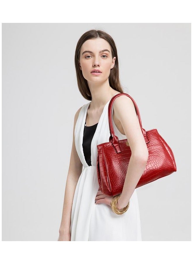 KUYING New Texture Single Shoulder Handbag 