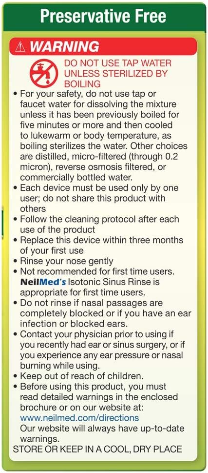 Neilmed Sinus Rinse Extra Strength Hypertonic 70 Packets - Image 5