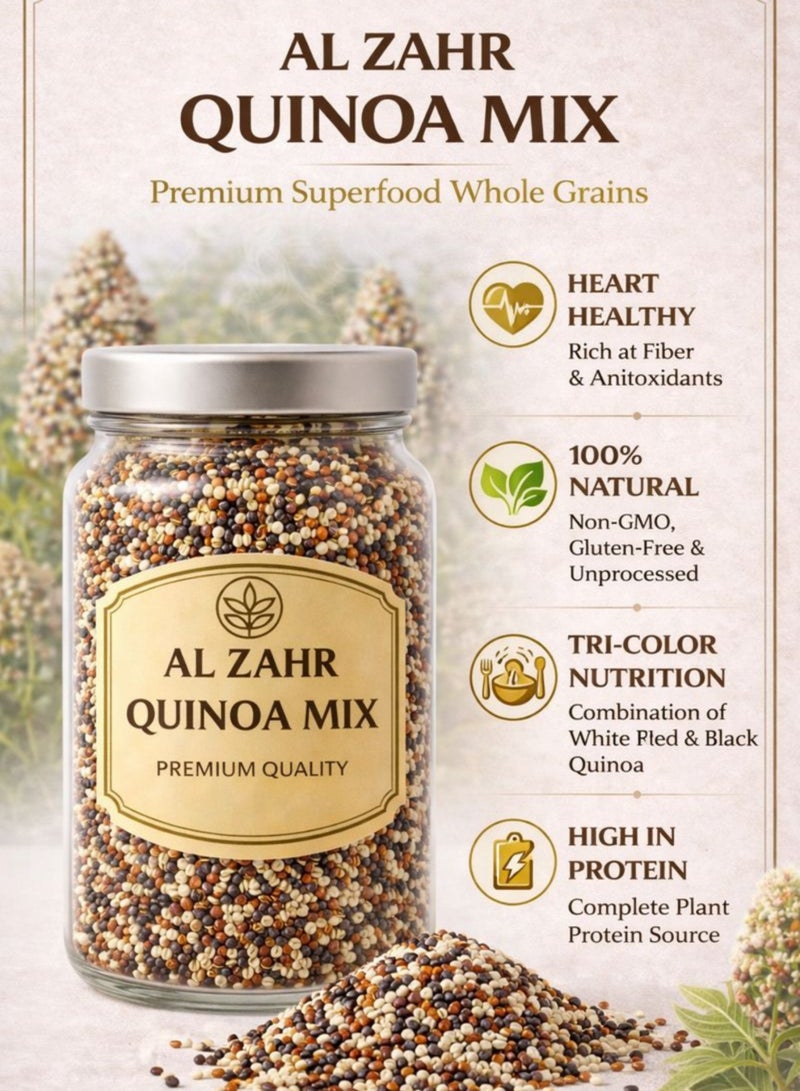 Zahr Quinoa Mix Seeds (Habat Quinoa Mix) – Chenopodium quinoa | Mixed Color Botanical Seeds for Gardening, Horticulture, Herbal Projects & Planting - Image 3