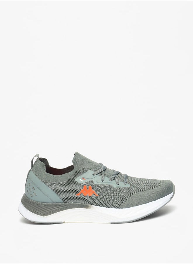 Kappa Men's Textured Sports Shoes with Lace-Up Closure  - Image 2