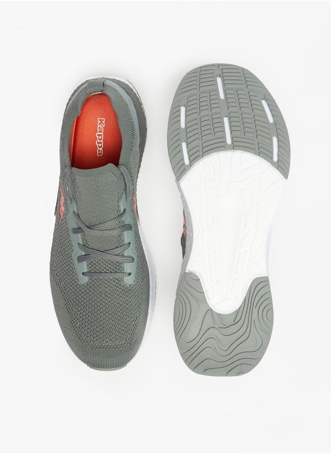 Kappa Men's Textured Sports Shoes with Lace-Up Closure  - Image 5