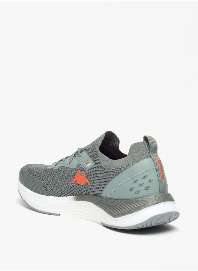 Kappa Men's Textured Sports Shoes with Lace-Up Closure  - Image 3